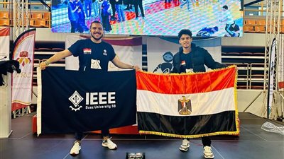 تفاصيل فوز فريق هندسة السويس بالمركزين الثاني والخامس على مستوى العالم في أولمبياد الروبوت العالمي باليونان