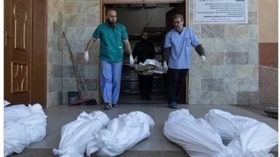 العثور على 80 جثة في مقابر جماعية بمجمع الشفاء الطبي