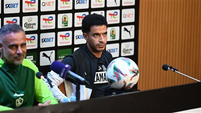 عمر جابر: هدفنا الفوز أمام نهضة بركان بالمغرب.. وكنا نتمنى تواجد شيكابالا معنا