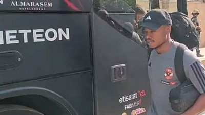 حافلة الأهلي تغادر فندق الإقامة بكفر الشيخ استعدادًا لمواجهة بلدية المحلة بالدوري | بث مباشر