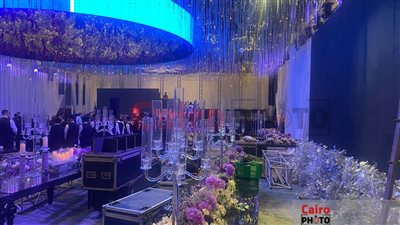 التحضيرات النهائية قبل حفل زفاف ابنة مصطفى كامل |صور