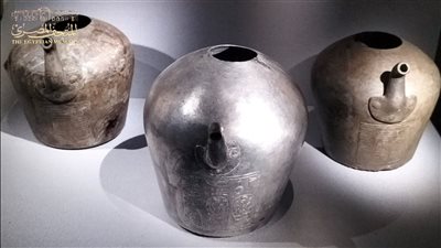 المتحف المصري يعرض 3 أوعية تستخدم لطقوس التطهير وإراقة المياه 