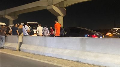 إصابة 4 أشخاص في حادث تصادم على طريق المحور بأكتوبر