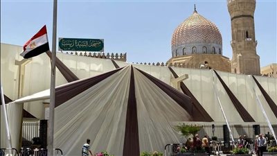 أول صور من مسجد السيدة زينب بعد التجديد