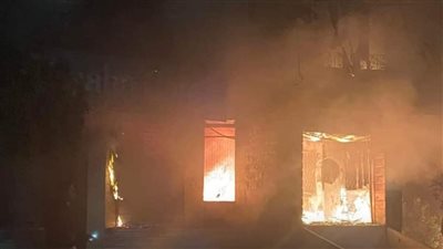 السيطرة على حريق بكافية في شبين القناطر دون خسائر بشرية