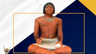 متحف مطار القاهرة يعرض تمثالا لـ المشرف على الجبانة الملكية للملك خوفو