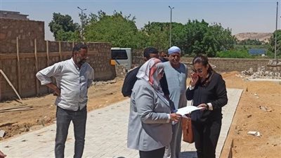 نائب محافظ أسوان تتابع أعمال تطوير الحدائق والمتنزهات تمهيدًا لافتتاحها قبل عيد الأضحى