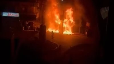 بدأ في صيدلية.. اندلاع حريق في عقار مكون من 12 طابقا بالدقهلية