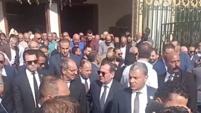 بحضور رئيس الوزراء.. تشييع جنازة هشام عرفات وزير النقل السابق من مسجد السيدة نفيسة| بث مباشر 