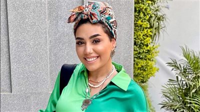 المذيعة مي إبراهيم تُرزق بمولودها الثاني عيسى