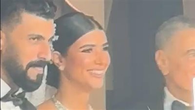 بحضور نجوم الفن.. الصور الأولى لـ ريم سامي بفستان الزفاف