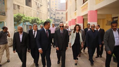 محافظ الجيزة يوجه بمنع أي مصادر للضوضاء بمحيط مدارس امتحانات الشهادة الإعدادية