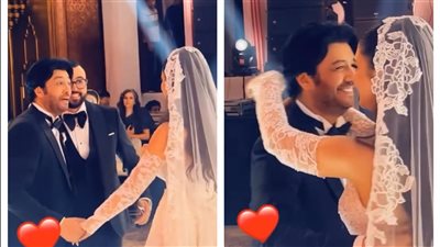 حفل زفاف ابنة سامح يسري بحضور نجوم الفن| صور