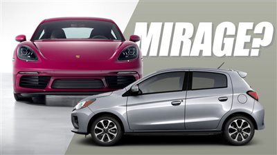 ميتسوبيشي ميراج تتفوق على بورش 718 كايمان في اختبار استجابة المحرك