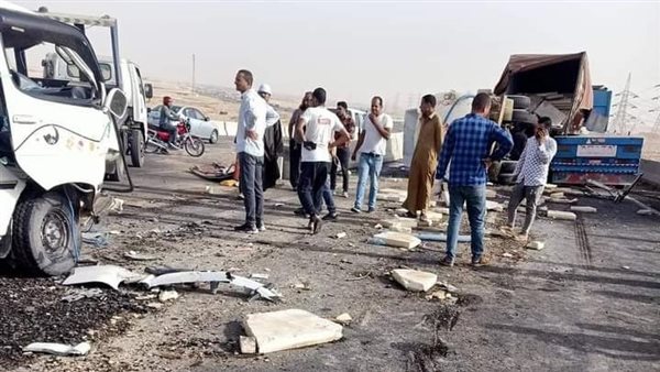 جانب من الحادث 