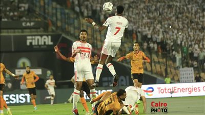 نتيجة مباراة الزمالك ونهضة بركان في إياب نهائي الكونفدرالية.. الأبيض يتقدم بالشوط الأول