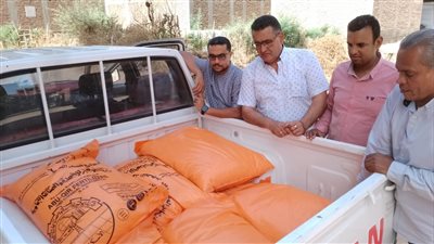 تموين الأقصر تضبط نصف طن سماد زراعي مدعم قبل طرحه بالسوق السوداء 