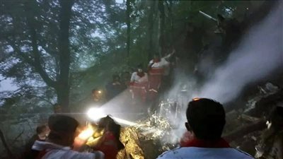 بعد العثور على حطامها.. أنباء أولية عن وفاة جميع ركاب مروحية الرئيس الإيراني