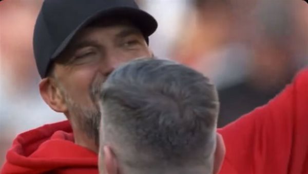 يورجن كلوب خلال توديع