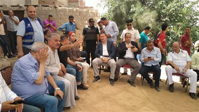 محافظ المنوفية: مساعدات غذائية عاجلة لأسر ضحايا معدية أبو غالب بمكان الحادث