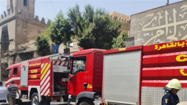 جانب من الحريق 