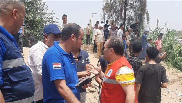 رجال الإسعاف أثناء