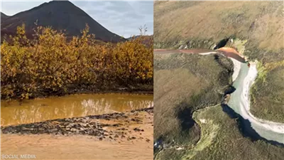 دراسة تكشف سر اللون البرتقالي الخطير لأنهار ألاسكا