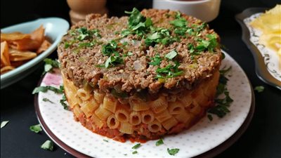 طريقة عمل طاجن المكرونة باللحمة المفرومة.. اعرفي التفاصيل من الشيف علاء