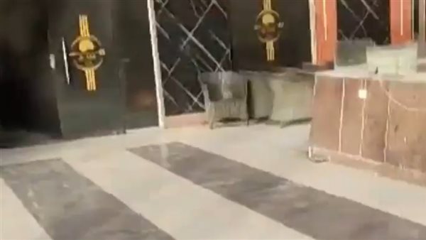 جانب من الحريق 