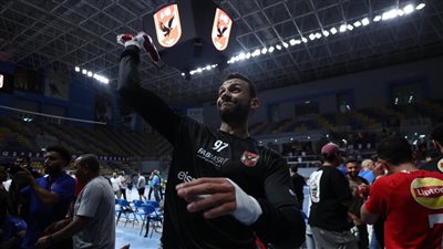 محمد إبراهيم حارس يد الأهلي: شخصية النادي وراء التتويج بلقب الدوري