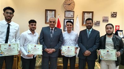 طلاب المعهد الفني للصناعات المتطورة يحصلون على مراكز متقدمة في مسابقة التعليم العالي للمعاهد الفنية والهندسية