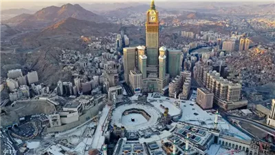 درجة الحرارة اليوم في السعودية.. زخات برد على مكة المكرمة