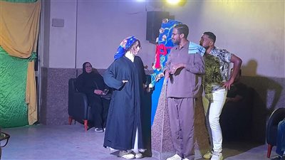 نورهان لفرقة العقاد المسرحية يختتم عرضه في أسوان