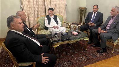 وفد من اتحاد القبائل والعائلات يزور رئيس مجلس النواب الليبي بالقاهرة