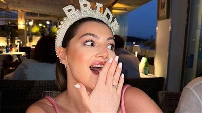 صور من خطوبة دانا الابنة الصغرى للمطرب عاصي الحلاني