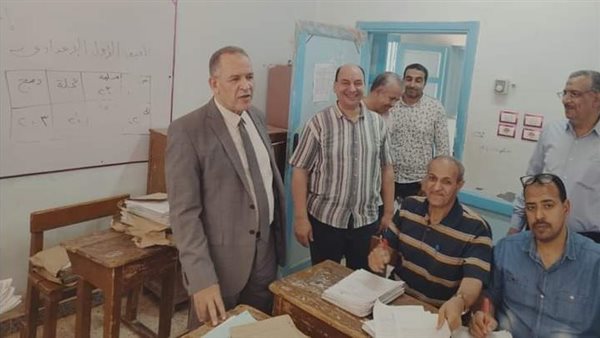 تصحيح أوراق إجابات