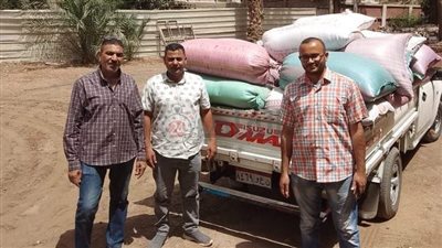 ضبط سيارة محملة بـ2 طن قمح فاسد قبل تفريغه بصومعة في المنيا