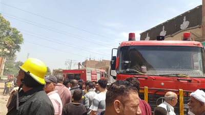 اندلاع حريق في عقار بمنطقة اللبيني هرم بـ الجيزة