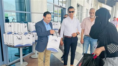 وزير النقل يتابع انطلاق أول أفواج الحج البري من ميناء نويبع البحري 