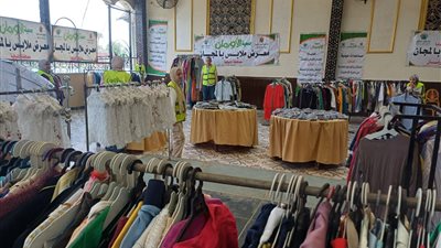 توزيع ملابس جديدة على 500 أسرة مستحقة في المنوفية 