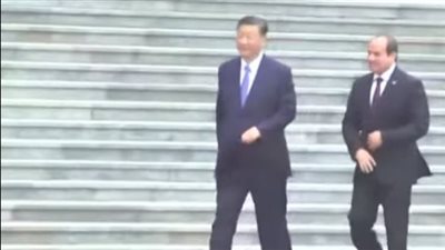 الرئيس الصيني يستقبل السيسي في بكين قبل القمة الثنائية المرتقبة