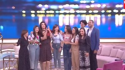 صناع فيلم رفعت عيني للسما في ضيافة منى الشاذلي بعد فوزهم بمهرجان كان السينمائي اليوم