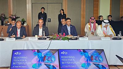 وزير الاتصالات يبحث مع نظيرته السنغافورية تعزيز التعاون بمجالات الذكاء الاصطناعي والابتكار التكنولوجي