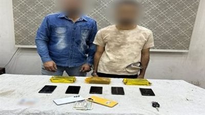 القبض على 7 متهمين بحوزتهم مخدرات خلال حملات أمنية بالقاهرة | صور