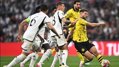 نتيجة مباراة ريال مدريد وبوروسيا دورتموند في نهائي دوري الأبطال.. التعادل السلبي يحسم الشوط الأول