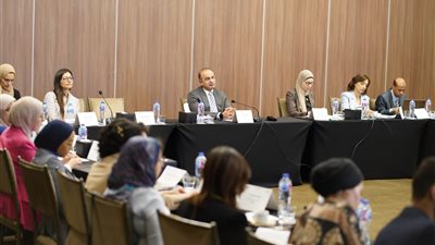 نائب وزيرة التخطيط يترأس اجتماع مجموعة العمل الخاصة بنموذج تقييم الوظائف الخضراء