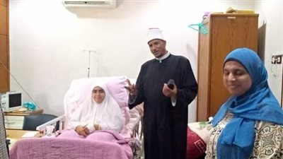 رئيس كفر الشيخ الأزهرية يطمئن على طالبة تعرضت لحادث قطار ويوجه بتيسير إجراءات الامتحانات لها