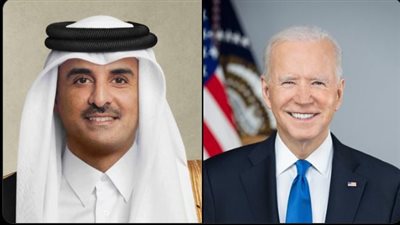 البيت الأبيض: بايدن وأمير قطر بحثا مفاوضات القاهرة لوقف إطلاق النار في غزة 