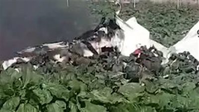 سقوط طائرة عسكرية تركية ومصرع قائديها| فيديو 