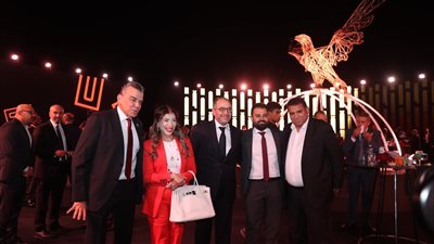 داليا خورشيد وزيرة الاستثمار السابقة تظهر في حفل افتتاح ستاد الأهلي.. لماذا؟| صور